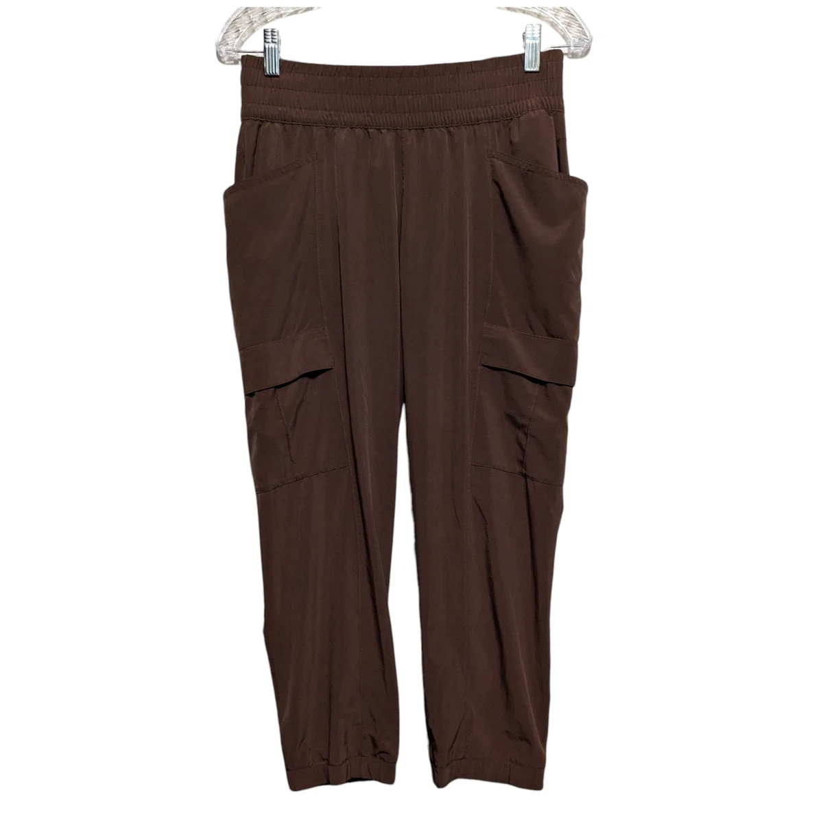 Pantalon Prana Femme – Taille 2, Marron, Cargo Randonnée, Stretch Nylon, Très Bon état