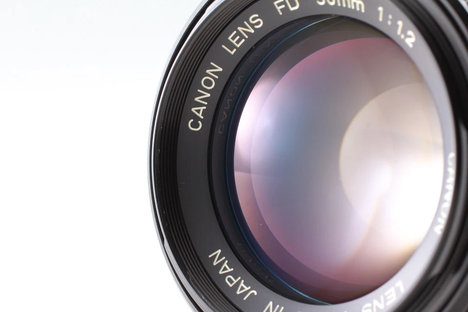 Probado [Excelente COMO NUEVO] Lente Canon FD NFD 50mm f1.2 MF para SLR A-1 AE-1 de JAPÓN Foto 3 de 4