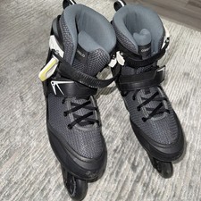 Decathlon OXELO Adult Inline Fitness Skates FIT500 Size UK 5.5. VGC 