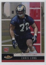 2008 Topps Finest Rookie Refractors /699 Chris Long #145 0q3