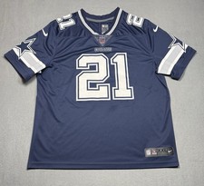Dallas Cowboys Nike NFL On Field Jersey Mens 2XL XXL Ezekiel Elliot #21 Dri-Fit