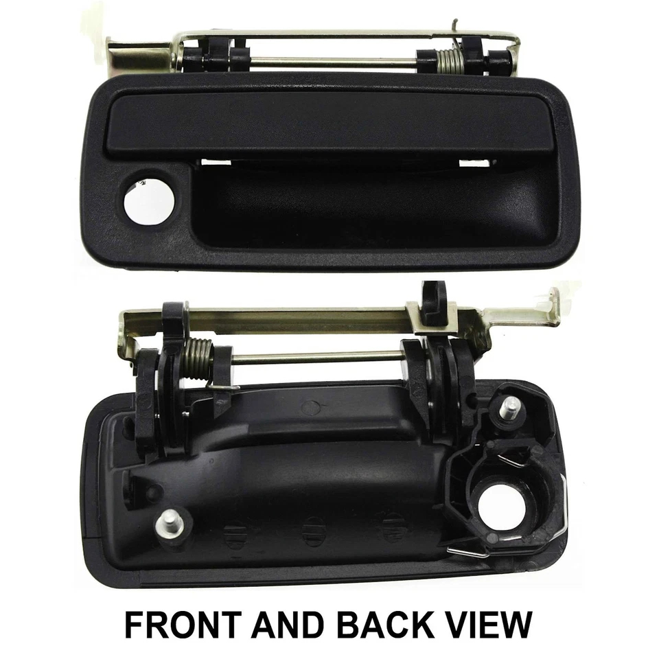 Juego de 2 manijas de puerta exteriores para 92-95 Dodge Caravan Plymouth Voyager delanteras Foto 3 de 4