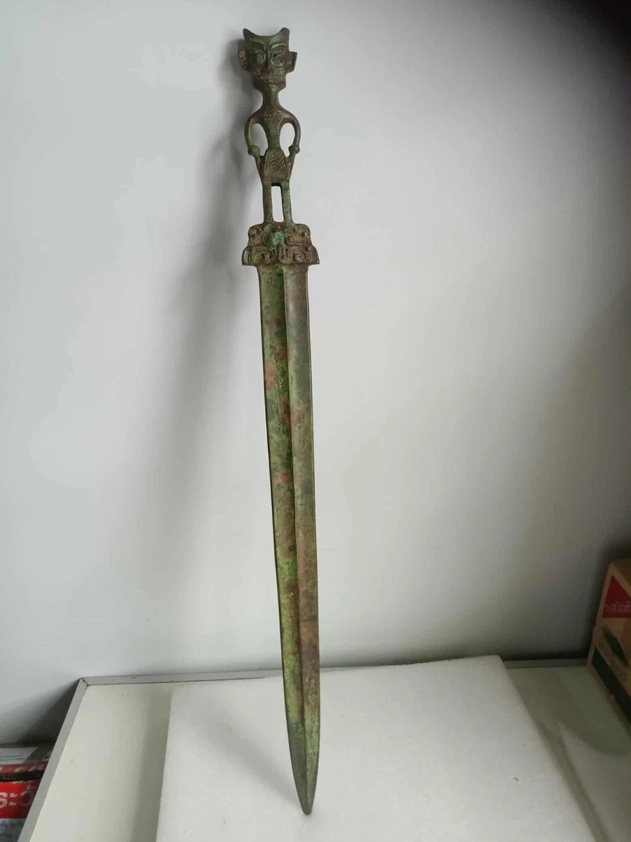 古董原始中国风青铜剑| eBay