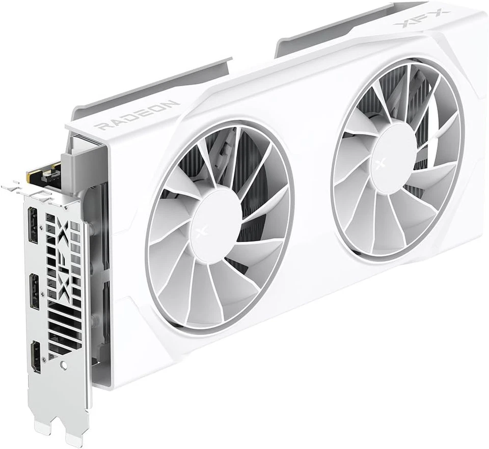 XFX Swift AMD Radeon RX 9060 XT OC White Game Edition w/ 8GB GDDR6 RX-96TSW8GWQ - Image 2 of 4