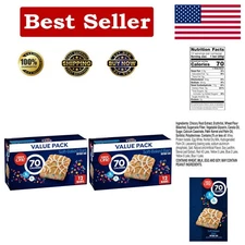 Deliciously Indulgent 70 Calorie Birthday Cake Snack Bars - 12 Count Bundle