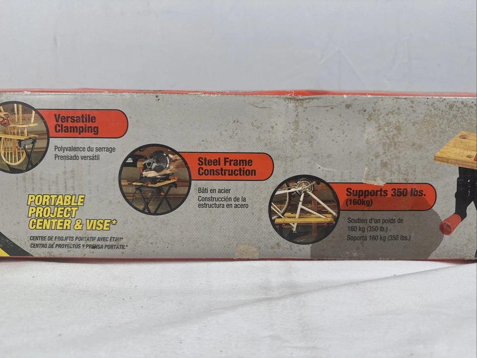 Black & Decker Workmate Portable Project Center & Vise WM125 NEW - Image 3 of 4