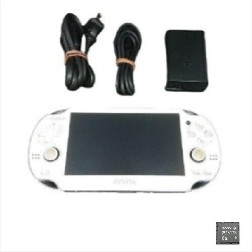 Sony PS Vita PCH-1000 White console Region Free Console and 8 gig