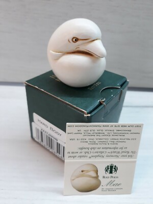 Harmony Kingdom Roly Poly Hard Body Mae Adam Binder Delphin Ornament Figur.