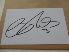 CHRIS  STOKES  - ACTIVE / RETIRED PLAYERS - ALL LEAGUES -AUTOGRAPHED CARD