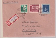 DDR, Mi. 304,310,215, Not-R-Werder/Havel, 2.1.53