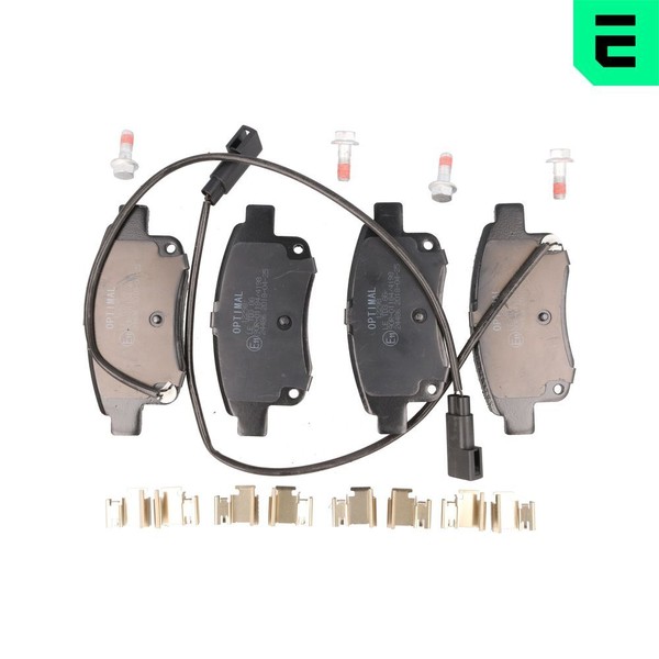 Optimal BremsbeläGe Bremsbelegsatz Hinten Passend FüR Ford Transit Bus-image