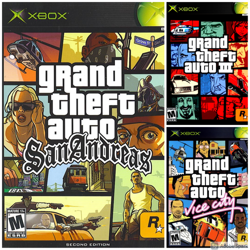 Grand Theft Auto Xbox Original Juegos Retro - Elige Tu Juego - Colección - Imagen 1 de 12