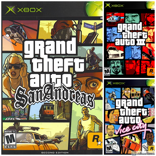 Grand Theft Auto Xbox Original Retro Games - Choose Your Game - Collection - Picture 1 of 8