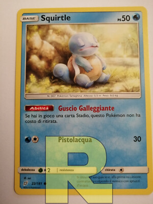 Squirtle   Team Game 22/181   Municipal   Pokemon   Italian