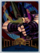 1995 Fleer Metal Marvel Hawkeye 22