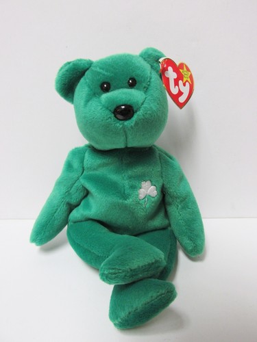 Ty Beanie Baby Erin SAINT PATRICK'S New Face Bear PRISTINE Brand New w/Mint Tags - Picture 3 of 10