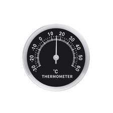 Mini Thermometer Mechanical No Battery Analog 58mm Car Temperature Gauge
