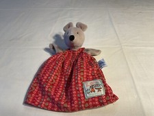 MOULIN ROTY LA GRANDE FAMILLE PLUSH NINI THE MOUSE PUPPET, EUC, FRANCE