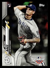 Michel Baez 2020 Topps Opening Day #62 San Diego Padres Buy10get5FREE