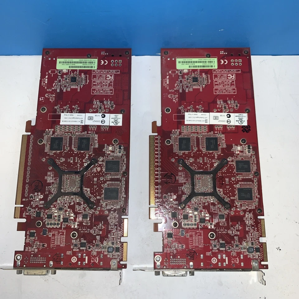 (2x)  Barco ATI FireGL MXRT 5400 512MB GDDR4 2-DVI Full Video Card - Image 2 of 2