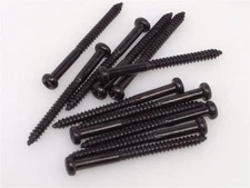 True Custom Shop® 1 3/16" Black Pickup Mounting Screws for Fender P & J Bass