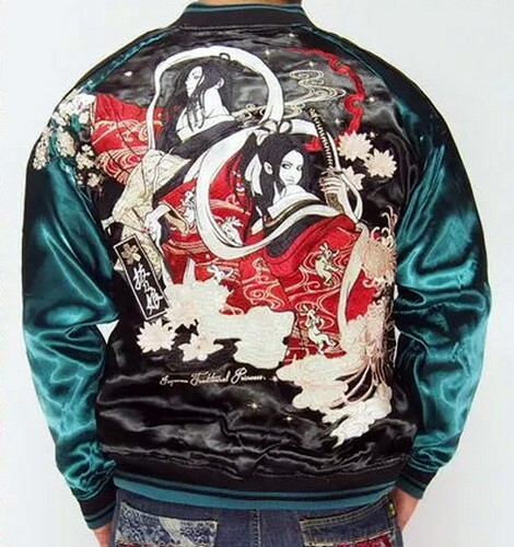 Mens Souvenir Jacket Sukajan Japanese 