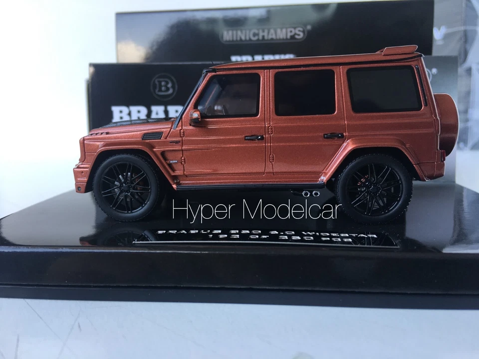 MINICHAMPS 1/43 Mercedes G-Class Brabus 850 6.0 Widestar 2016 Cooper Met. 437032 - Immagine 2 di 4