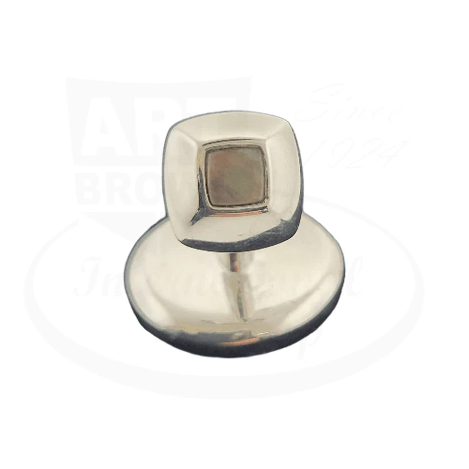 Gemelos Stephen Webster negros madreperla de plata de ley Foto 3 de 4