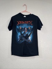   16 Megadeth Band World Tour Black T-shirt Size Small