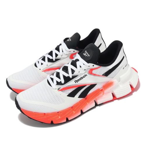 Reebok Floatzig 1 Footwear White Orange Flare Black Men Running Shoes 100206596 - Picture 1 of 9