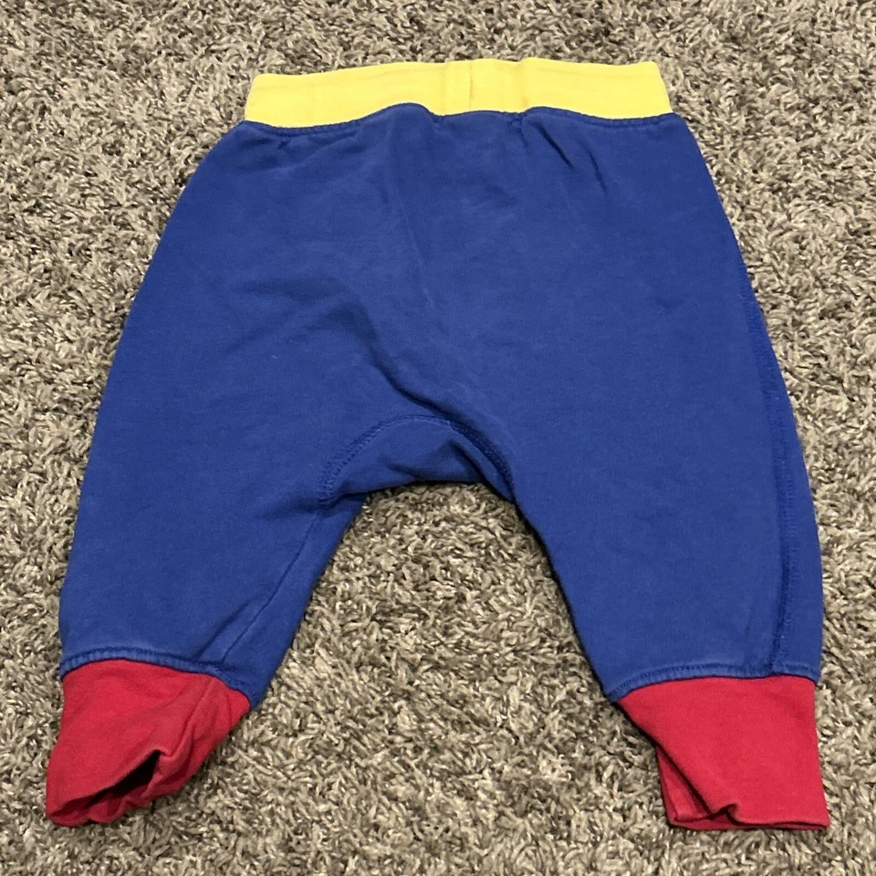 PANTALONES Hanna Andersson Talla 80 Azul Vacaciones Navidad Solo A39 Foto 3 de 3