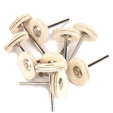 1In Polishing Jade Jewelry Grinding Wheel Grinder Rotary Tool 1/8" Shank 10Pcs