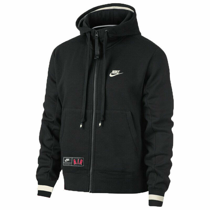NIKE☆NSW AIR FLEECE ZIP-UP HOODIE Nike Air Tracksuit Hoodie Fleece Joggers Sweatpants Bottoms