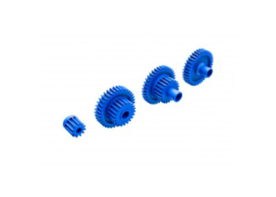 9776X Traxxas Drehzahlverhältnis (9,7:1) Getriebe Getriebe Satz passt: TRX-4M 1/18