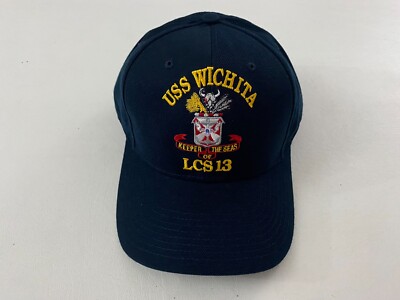 The Corps USS Wichita Blue Baseball Cap One Size 