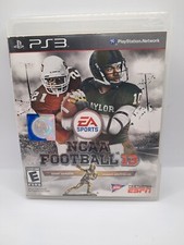 NCAA Football 13 (Sony PlayStation 3 PS3, 2012) CIB Complete w/ Manual Tested 