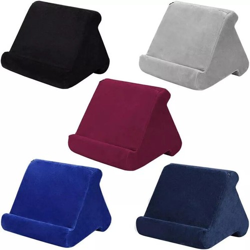 Tablet Pillow Stand Fit For iPad Phone Reading Bracket Holder Cushion Portable - Picture 9 of 15
