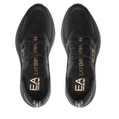 EMPORIO ARMANI ブラックレザー エンポリオアルマーニ EMPORIO ARMANI 二つ折り財布 コンパクト