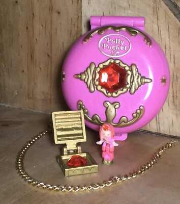 Polly Pocket Mini   1992 Jeweled Palace Princess Eastern Paradise Ruby 126