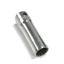 SNAP ON FELI40 12 PT. 7/16" DEEP SOCKET 3/8" DRIVE CHROME