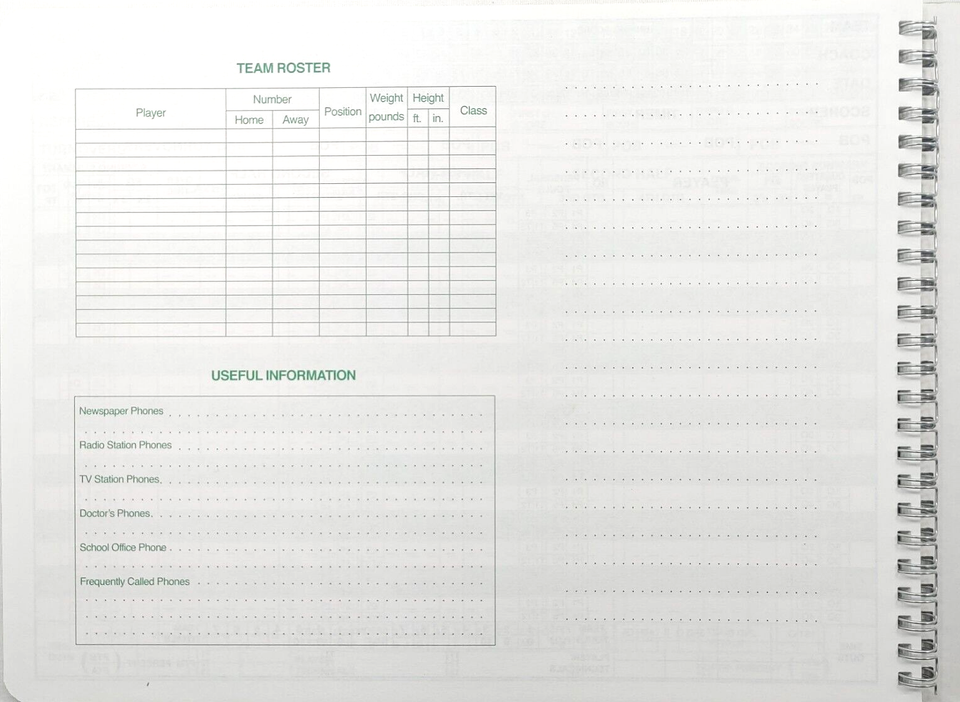 11 Mark V Basketball Scorebook 30 Games per book ScoreMasterCo INC | eBay