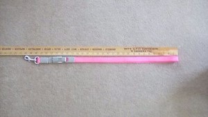 Adjustable pink Nylon Dog Release Buckle Leash