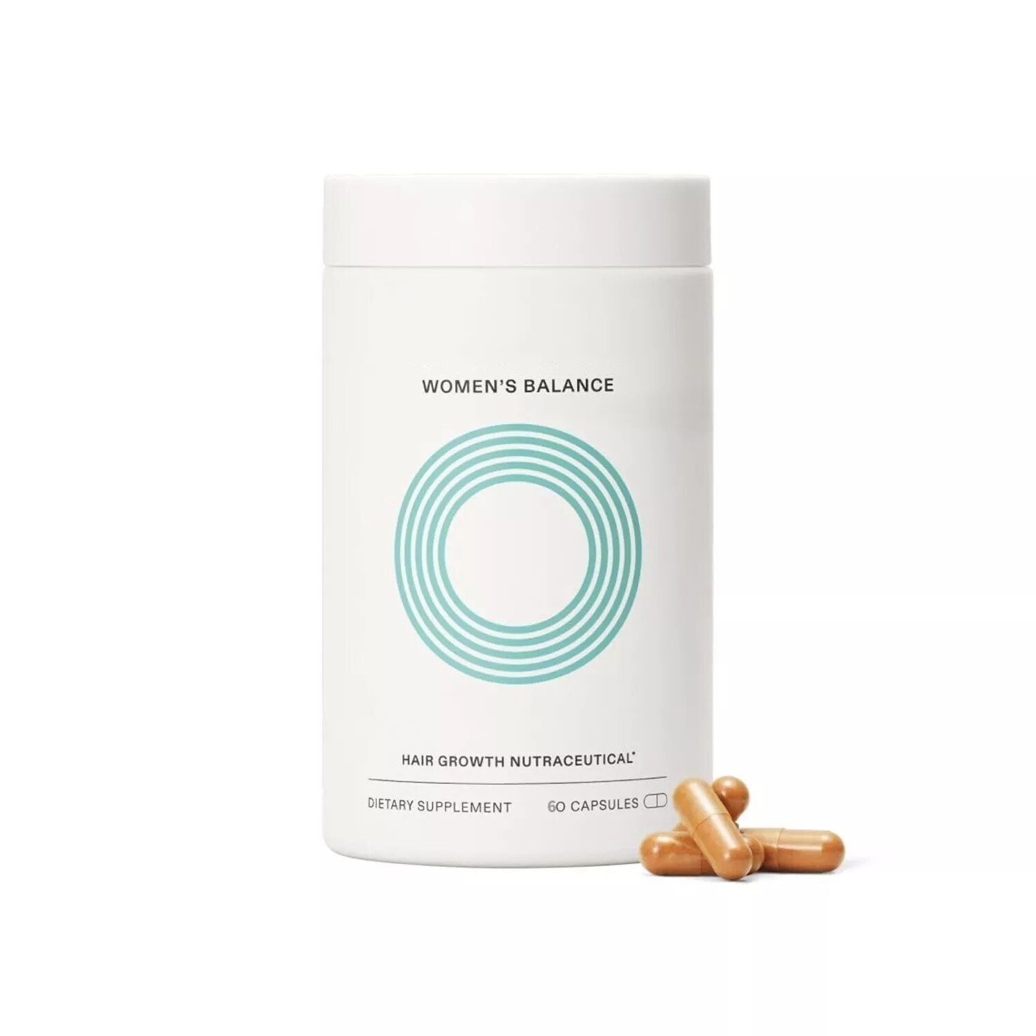 Women's Balance Hair Growth Supplements, Ages 45 and Up, 1 Month Supply