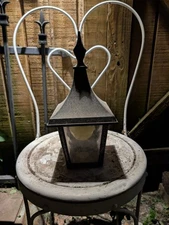 Vintage Tudor Witch Hat Porch Light Storybook Cottage