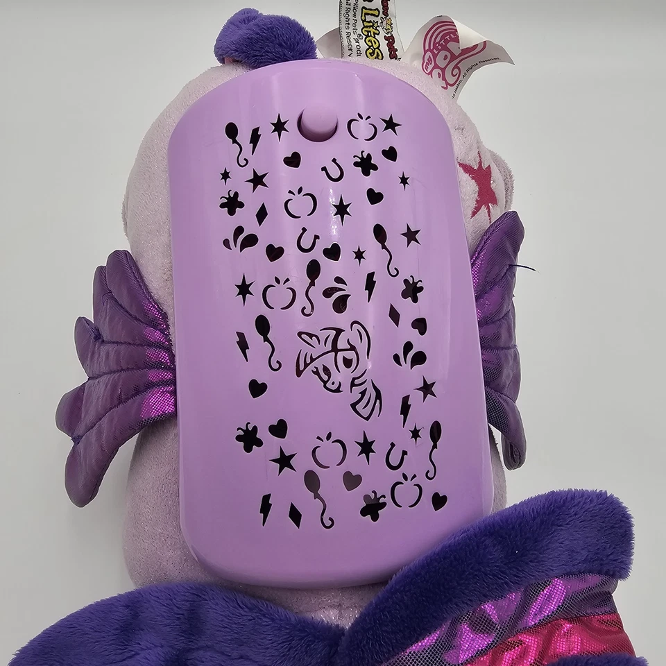 My Little Pony Dream Twilight Sparkle Pillow Pets Dream Lites Hasbro Works - Imagem 3 de 4