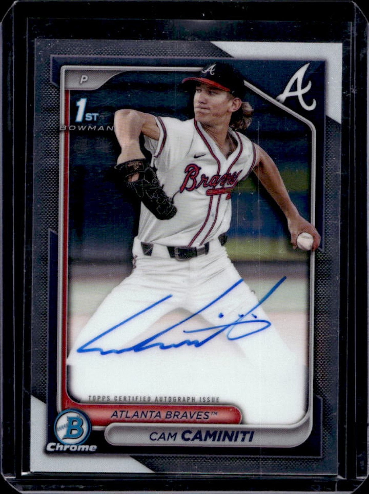 2024 Bowman Draft Cam Caminiti Chrome Auto 1st #CPA-CC Braves