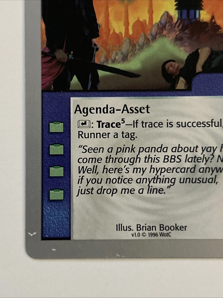 Rare Autographed Proof Private Cybernet Police Net Runner By Illus Brian Booker - Image 3 of 4