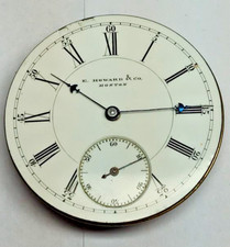 Vintage E. Howard  Co. Grade No. 2 Pocket Watch Movement   Series VII, 1883-188