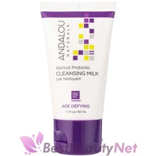 Andalou Naturals Apricot Probiotic Cleansing Milk 1.7oz / 50ml