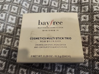 BayFree Multi Cosmetic Stick CORAL GLOW Trio Highlighter, Contour, & Blush
